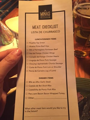 Menu photo 5 Minas Brazilian Steakhouse Calgary, AB Menu photo 5 Minas Brazilian Steakhouse Calgary, AB