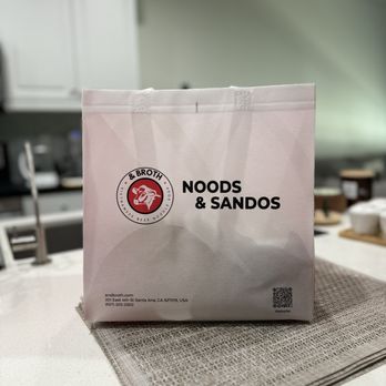 And Broth - Take Out Bag - Asian Fusion Near Me - Glendora, California
