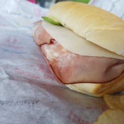 Jimmy John's - This him sandwich looks a little lackluster but my son enjoyed it