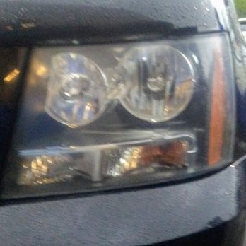 Dufrene's Headlight Restoration - Afterwards it was so clear and saved me 1600.00 on new lens and installation - Auto Detailing Near Me - Houma, Louisiana