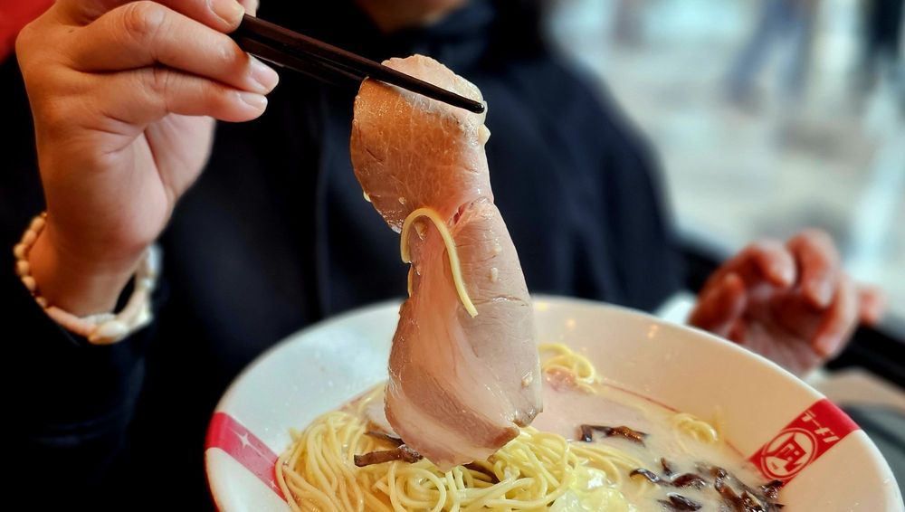 Food from Ramen Nagi