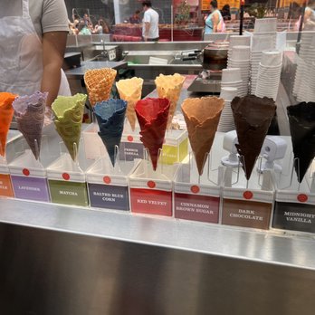Flower & Cream - Cones!! - Ice Cream & Frozen Yogurt Near Me - Houston, Texas