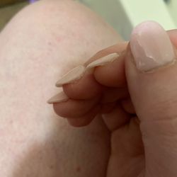 O.P Nails & Spa - Hunky Chunky and uneven. So disappointed.