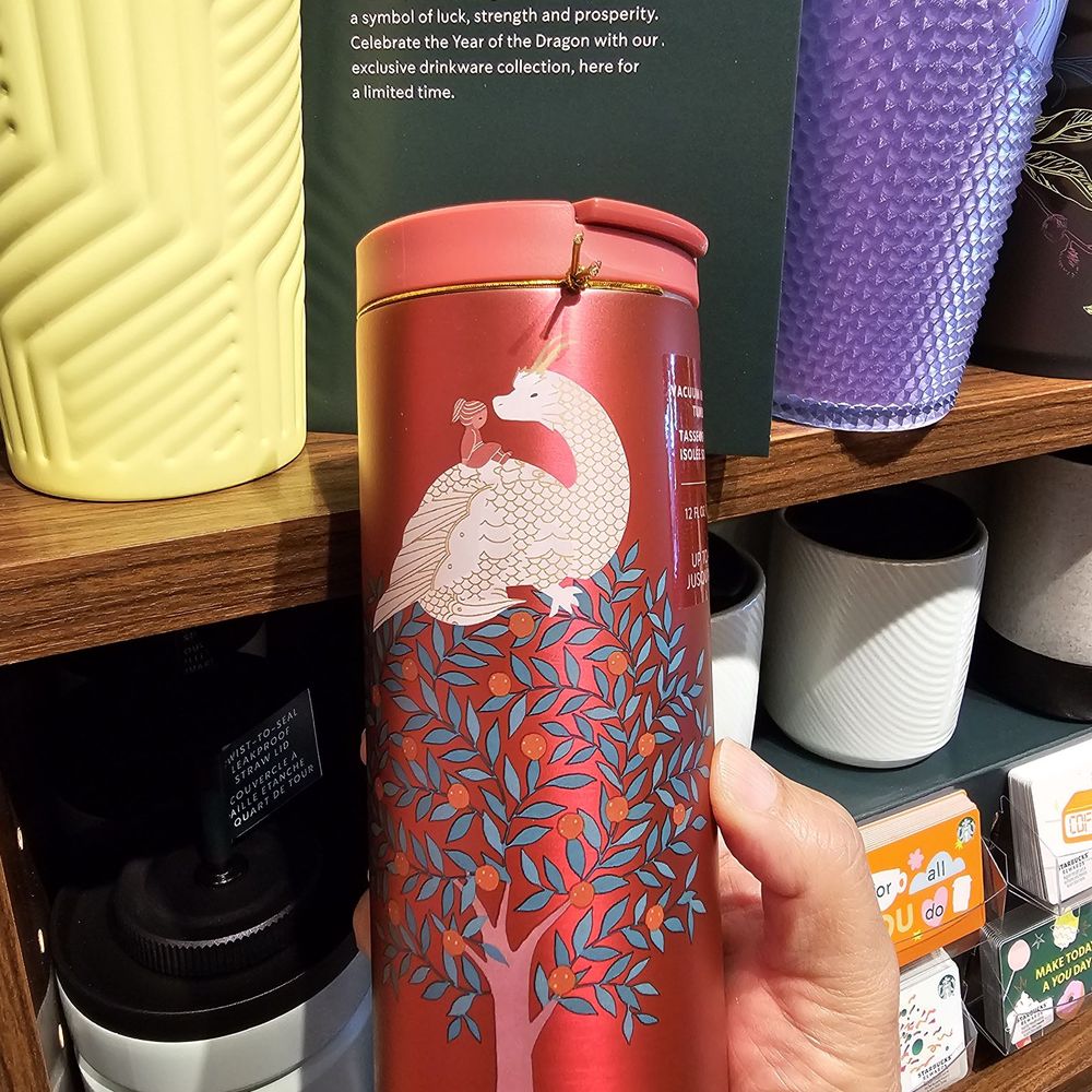 Starbucks - Year of the Dragon tumbler for hot beverages - Coffee & Tea Near Me - Glendale, California