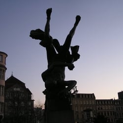Göbelbrunnen auf dem Hallmarkt