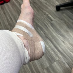 Wound Care Center of SoCal - Post would care wrap.
