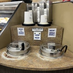 Stadium Thriftway - Ivar's clam chowder and brisket chili!