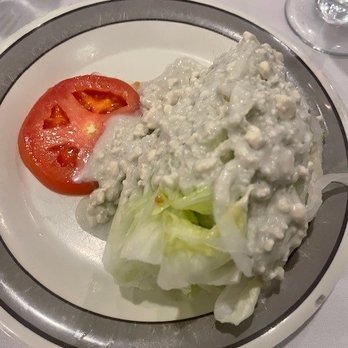 Charlie's Steak House - Wedge salad with bleu cheese dressing - Steakhouses Near Me - New Orleans, Louisiana Charlie's Steak House - Wedge salad with bleu cheese dressing - Steakhouses Near Me - New Orleans, Louisiana