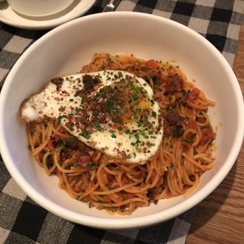 Upland - Brunch spaghetti - New American Near Me - New York, New York Upland - Brunch spaghetti - New American Near Me - New York, New York