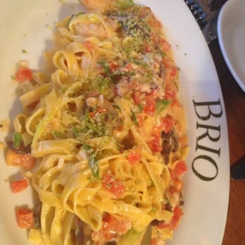 Brio Italian Grille - Lobster & Shrimp Fettuccine - $21.95 - Italian Near Me - Gilbert, Arizona