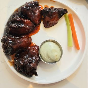 P.S. Kitchen - Buffalo Maitake Wings was sweet Thai chili sauce and scratch made blue cheese dressing. 9.24.26. - Vegetarian Near Me - New York, New York