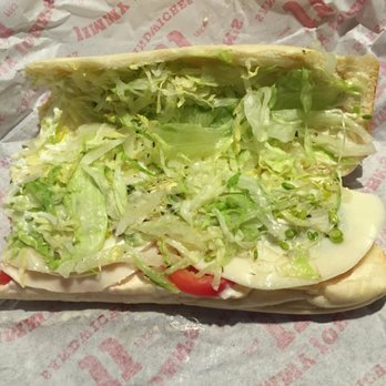 Jimmy John's - a sandwich with lettuce and tomatoes - Sandwiches Near Me - New Braunfels, Texas