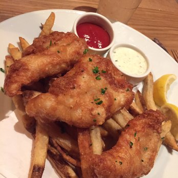 The Dearborn - Your classic fish and chips (fyi, chips = fries) - New American Near Me - Chicago, Illinois