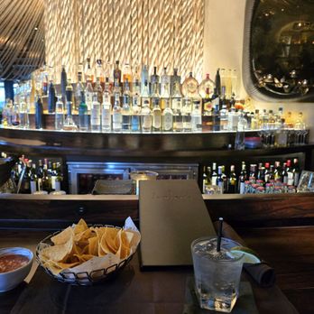Javier's - Cascanes Reposado with Club Soda & Lime - Mexican Near Me - Irvine, California