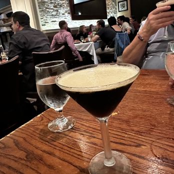 Salute - Espresso Martini tops off the evening. - Italian Near Me - Hartford, Connecticut Salute - Espresso Martini tops off the evening. - Italian Near Me - Hartford, Connecticut