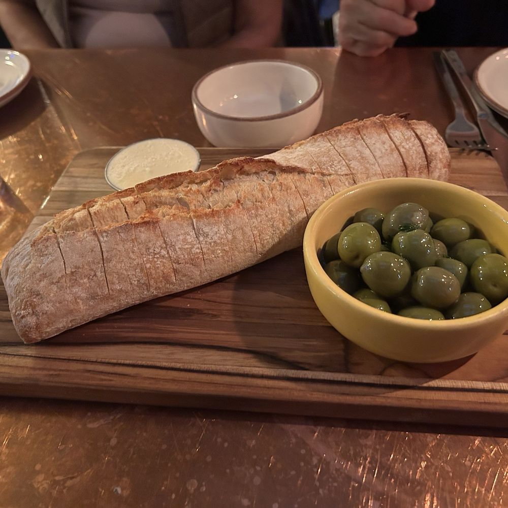 Valentina - Olives and bread - Seafood Near Me - Encinitas, California Valentina - Olives and bread - Seafood Near Me - Encinitas, California
