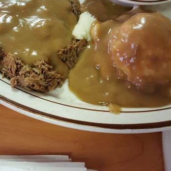 Papa Kerns Cafe - Hot beef, mashed potatoes! - American Near Me - Des Moines, Iowa