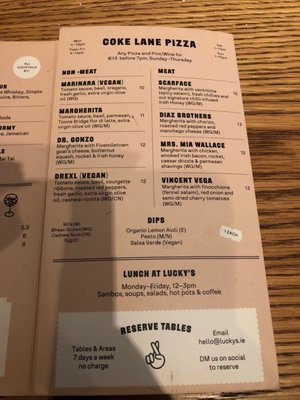 Menu photo 7 Lucky's Dublin, D Menu photo 7 Lucky's Dublin, D