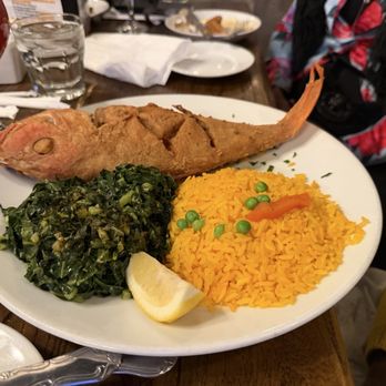Chateau of Spain - Fried whole snapper from the specials menu - Spanish Near Me - Newark, New Jersey