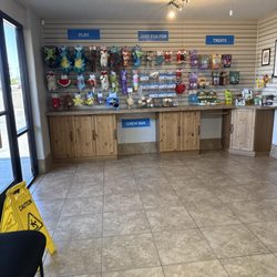 4 Paws Pet Resort - Some of the toys and treats at reception
