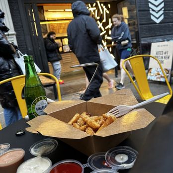 Bel-Fries - Black Truffle Mayo Sauce (1) Roasted Garlic Aioli (1) Frite Sauce (1) - Belgian Near Me - New York, New York Bel-Fries - Black Truffle Mayo Sauce (1) Roasted Garlic Aioli (1) Frite Sauce (1) - Belgian Near Me - New York, New York