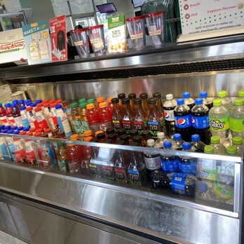 Krispy Kreme - a variety of drinks on display - Donuts Near Me - Mission Viejo, California