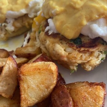 Kings Blu Jam Cafe - Crab Cake Benedict - Breakfast & Brunch Near Me - Spring, Texas Kings Blu Jam Cafe - Crab Cake Benedict - Breakfast & Brunch Near Me - Spring, Texas