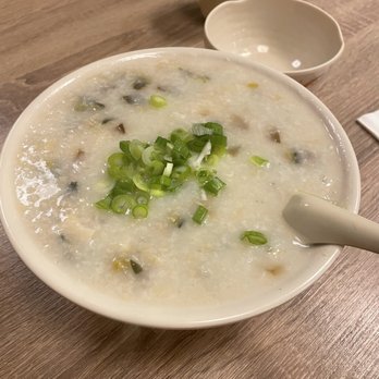 The Congee - Shredded pork and thousand year old egg congee - Chinese Near Me - Alhambra, California The Congee - Shredded pork and thousand year old egg congee - Chinese Near Me - Alhambra, California