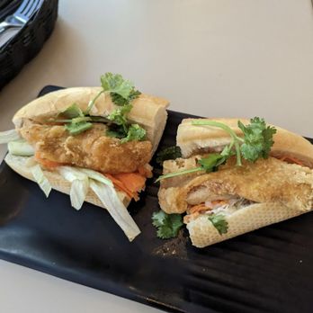 Saigon Lotus - spicy crispy chicken banh mi - Vietnamese Near Me - Toronto, Ontario