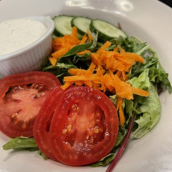 The Dish Cafe - Side salad with homemade ranch - American Near Me - Daniels, West Virginia The Dish Cafe - Side salad with homemade ranch - American Near Me - Daniels, West Virginia