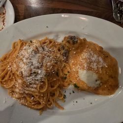 Antico Italian Restaurant - Chicken parm with vodka sauce