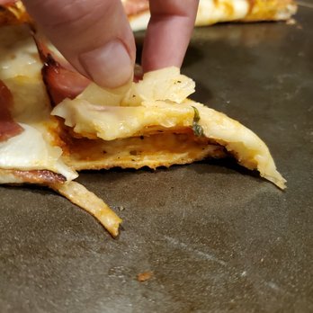 Pizzeria Limone - The insane amount of cheese put on the pizza and how thin the crust is - Pizza Near Me - Bountiful, Utah