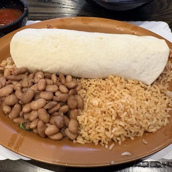 La Hacienda - Veggie Burrito - Mexican Near Me - Draper, Utah