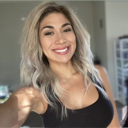 BELEZ Salon & Lash Studio - Icy blonde with root shadowing