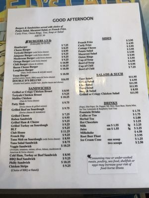 Menu photo 6 Double D's Cafe Gold Beach, OR Menu photo 6 Double D's Cafe Gold Beach, OR
