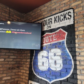 Famous Dave's - Barbeque Near Me - Doral, Florida