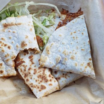 Los Chapos Tacos - Taco Tuesday... OMG shrimp quesadilla!!!!!! - Tacos Near Me - Tampa, Florida Los Chapos Tacos - Taco Tuesday... OMG shrimp quesadilla!!!!!! - Tacos Near Me - Tampa, Florida