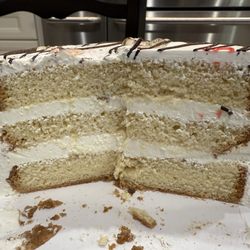 Tres Leche cake. Yum.