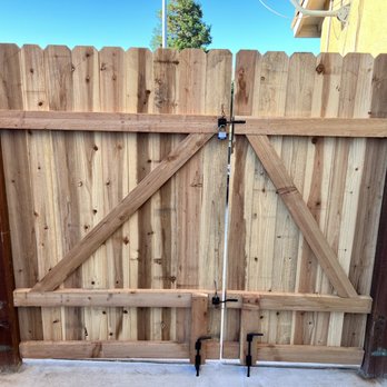 Mike's Fencing - Gate #1 (back) - Fences & Gates Near Me - Bakersfield, California Mike's Fencing - Gate #1 (back) - Fences & Gates Near Me - Bakersfield, California