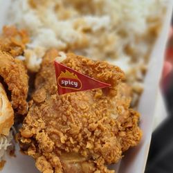 Jollibee - 2 pcs Spicy Chicken Joy Meal