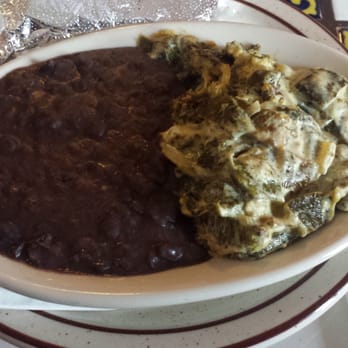 La Cabañita - Rajas con Crema y Frijoles - Mexican Near Me - Glendale, California