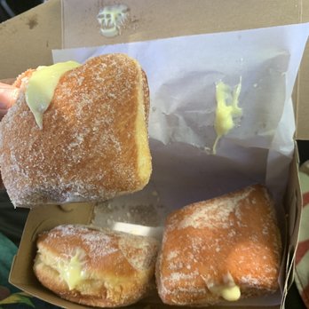 Tex Drive In - Bavarian creme filled malasadas. - Fast Food Near Me - Honokaa, Hawaii Tex Drive In - Bavarian creme filled malasadas. - Fast Food Near Me - Honokaa, Hawaii