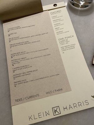 Menu photo 1 Klein Harris Calgary, AB