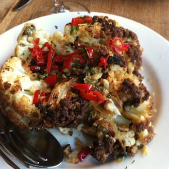 Delfina - Spicy Cauliflower w/ garlic, capers, breadcrumbs & Calabrian chilies - Pizza Near Me - San Francisco, California Delfina - Spicy Cauliflower w/ garlic, capers, breadcrumbs & Calabrian chilies - Pizza Near Me - San Francisco, California