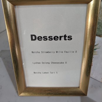 Momo Cafe - Dessert menu. - Desserts Near Me - Atlanta, Georgia Momo Cafe - Dessert menu. - Desserts Near Me - Atlanta, Georgia