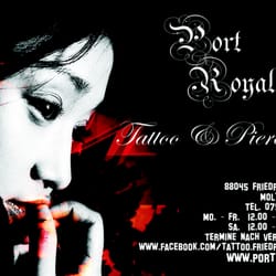 Port Royal Tattoo & Piercing - Flyer Port Royal Tattoo & Piercing