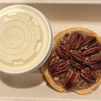 Busboys and Poets - Mini pecan pie with vanilla ice cream - Breakfast & Brunch Near Me - Arlington, Virginia Busboys and Poets - Mini pecan pie with vanilla ice cream - Breakfast & Brunch Near Me - Arlington, Virginia