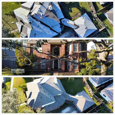 Shieldhouse Roofing & Restoration Logo