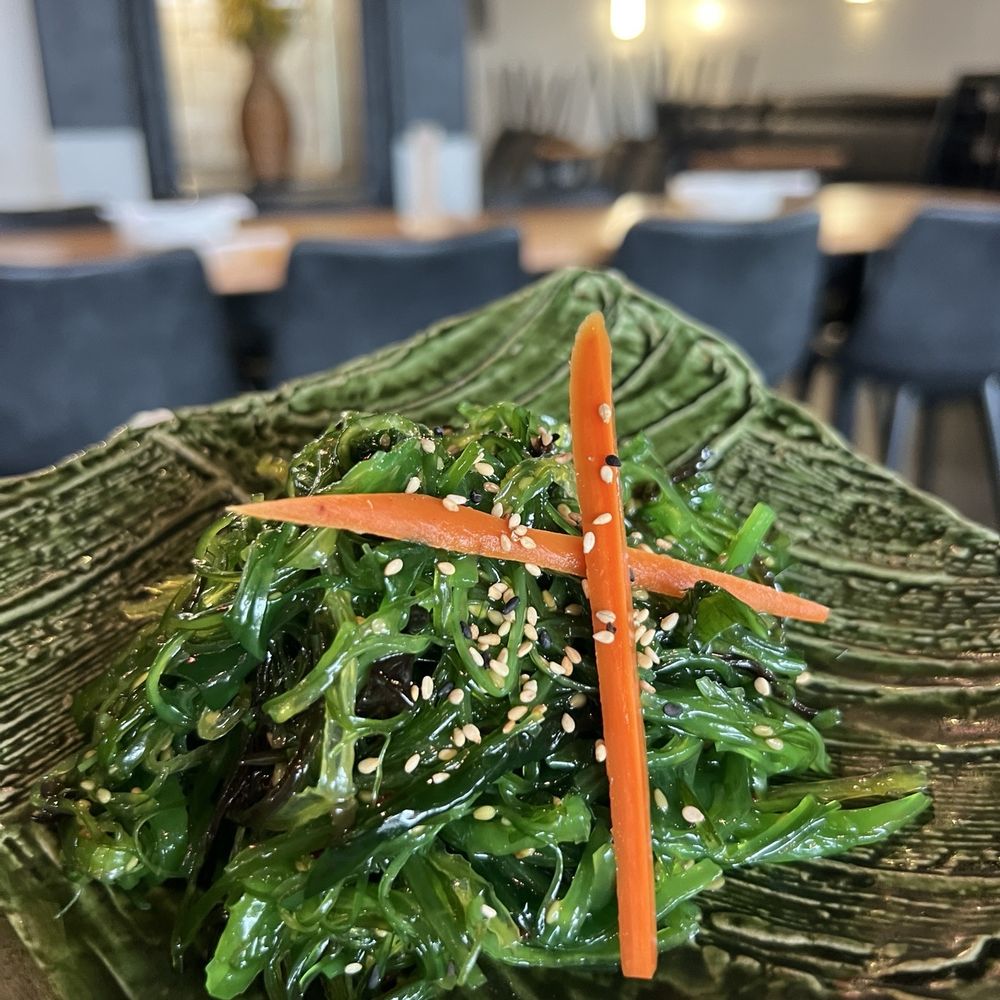 Sushi Roka Bar & Grill - SEAWEED SALAD very big portion size for $5. Enjoyed the flavor as well! - Beer Bar Near Me - Poway, California Sushi Roka Bar & Grill - SEAWEED SALAD very big portion size for $5. Enjoyed the flavor as well! - Beer Bar Near Me - Poway, California
