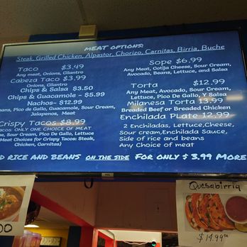 Nina’s Taqueria - Menu - Tacos Near Me - Cameron Park, California Nina’s Taqueria - Menu - Tacos Near Me - Cameron Park, California